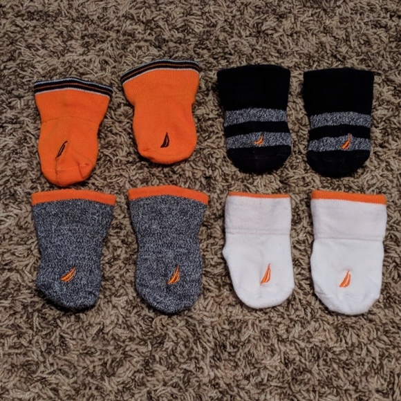 nautica baby socks